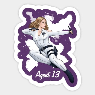 Agent 13 Sharon Carter Sticker